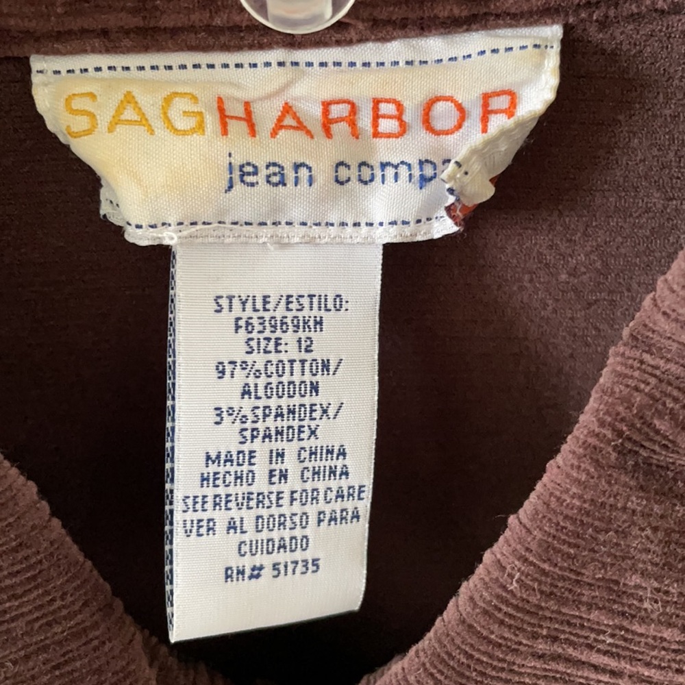 Sag harbor corduroy jacket - Picture 2 of 4